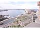 Balcony view overlooking the waterfront at 4900 Brittany S Dr # 1804, St Petersburg, FL 33715