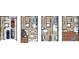 Four unique floor plans available, showcasing various layouts at 11605 1St E St # 6, Treasure Island, FL 33706