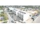 Aerial view of a modern multi-unit building under construction at 11605 1St E St # 6, Treasure Island, FL 33706