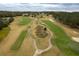 Aerial view of community golf course at 4780 Majestic Hills Loop, Brooksville, FL 34601