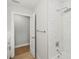 Modern bathroom with marble tile shower and stylish fixtures at 170 98Th N Ave, St Petersburg, FL 33702