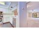 Updated kitchen, stainless steel appliances, and white cabinets at 2020 Lakeview Dr # 203, Clearwater, FL 33763