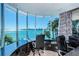 Office space with expansive waterfront views, perfect for work from home and relaxation at 516 Belle Isle Ave, Belleair Beach, FL 33786