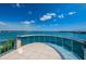 Expansive waterfront views can be seen from this home's roof top deck at 516 Belle Isle Ave, Belleair Beach, FL 33786