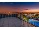 Enjoy city and waterfront views from this home's roof top deck at 516 Belle Isle Ave, Belleair Beach, FL 33786