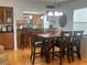 Bright dining area with a spacious table and chairs at 19930 Gulf Blvd # 1A, Indian Shores, FL 33785