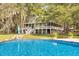 Stunning pool and house view at 3136 Neff Lake Rd, Brooksville, FL 34602