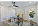Spacious home office with hardwood floors and natural light at 570 Casler Ave, Clearwater, FL 33755