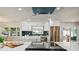 Modern kitchen with stainless steel appliances and quartz countertops at 570 Casler Ave, Clearwater, FL 33755