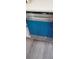 Stainless steel dishwasher with blue interior at 1153 Tamarac Dr, Holiday, FL 34690