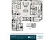 Detailed floor plan boasting four bedrooms, four and a half bathrooms, and spacious living areas at 5701 Bowen Daniel Dr. # Ph-1701, Tampa, FL 33616