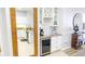 Modern kitchen with granite countertops and stainless steel appliances at 692 Bayway Blvd # 202, Clearwater Beach, FL 33767