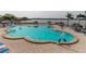Large community pool with multiple access points and a lift at 5130 Brittany S Dr # 408, St Petersburg, FL 33715