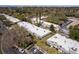 Aerial view of community buildings with well-maintained landscaping and parking lots at 1442 Normandy Park Dr # 1, Clearwater, FL 33756