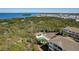 Aerial view of waterfront property with pool at 3503 10Th W Ln, Palmetto, FL 34221
