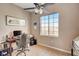 Bright home office featuring a desk, chair, and large window at 3503 10Th W Ln, Palmetto, FL 34221