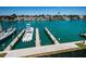 Spacious dock with multiple boat slips at 12305 3Rd E St # 1, Treasure Island, FL 33706