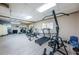 Well-equipped fitness room offering various exercise machines for residents to maintain an active lifestyle at 1868 Shore S Dr # 410, South Pasadena, FL 33707