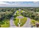 Wide aerial view of the community landscape at 2426 Persian Dr # 64, Clearwater, FL 33763
