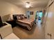 Bedroom with a double bed and access to other rooms at 2426 Persian Dr # 64, Clearwater, FL 33763