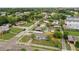An elevated view of the home, showing its prime location in a residential neighborhood at 2305 N Tampania Ave, Tampa, FL 33607