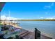 Relax on the condo's deck with views of the water and nearby boats at 821 Bahia Del Sol Dr # 43, Ruskin, FL 33570