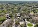 Community overview featuring numerous homes nestled amongst the trees at 103 Cypress Pond Rd # 103, Palm Harbor, FL 34683