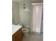 Simple bathroom with a shower and toilet at 8693 Bardmoor Blvd # 207B, Seminole, FL 33777