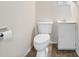 Small bathroom with toilet and pedestal sink at 101 Lake Ne Ave # 225, Largo, FL 33771