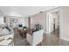 Open living space with sofa and view of hallway at 101 Lake Ne Ave # 125, Largo, FL 33771