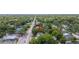 Wide aerial view of the property's location and neighborhood context at 608 26Th W St, Bradenton, FL 34205