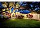Attractive single-story house with a well-manicured lawn at night at 3610 11Th N Ave, St Petersburg, FL 33713
