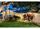 Charming house exterior with landscaping at night at 3610 11Th N Ave, St Petersburg, FL 33713