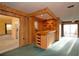Built-in wet bar with wood paneling at 1901 Ohio Ne Ave, St Petersburg, FL 33703