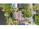 Aerial view of a single-Gathering home with a pool and lush landscaping at 1901 Ohio Ne Ave, St Petersburg, FL 33703