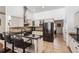 Modern kitchen with stainless steel appliances and granite countertops at 1729 Oakwood Estates Dr, Plant City, FL 33563