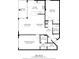 Detailed floor plan showing layout of a 1007 sq ft unit with a balcony at 6219 Palma Del Mar S Blvd # 602, St Petersburg, FL 33715