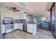 Stylish kitchen with stainless steel appliances and an open layout that connects to the living area at 6219 Palma Del Mar S Blvd # 602, St Petersburg, FL 33715