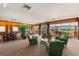Relaxing community room with comfortable seating at 47A Bayview S Ct, St Petersburg, FL 33711