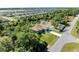 Property's aerial view showing its surroundings and neighborhood context at 756 Bowman Ter, Port Charlotte, FL 33953