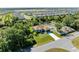 Aerial view of the house and surrounding neighborhood at 756 Bowman Ter, Port Charlotte, FL 33953
