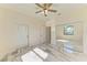 Bedroom with exterior access and marble flooring at 756 Bowman Ter, Port Charlotte, FL 33953