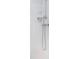 Clean shower with handheld shower head and white tile at 550 Johns Pass Ave, Madeira Beach, FL 33708