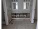 Bathroom undergoing renovation, new vanity at 550 Johns Pass Ave, Madeira Beach, FL 33708