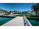 Waterfront home with private dock and spacious backyard at 550 Johns Pass Ave, Madeira Beach, FL 33708