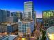 The Edition building, viewed from above at dusk at 1000 Water St # 1703, Tampa, FL 33602