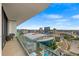 Stunning balcony overlooking city skyline and stadium at 1000 Water St # 1703, Tampa, FL 33602