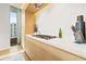 Modern kitchen with gas cooktop and stainless steel appliances at 1000 Water St # 1703, Tampa, FL 33602