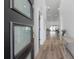 Bright entryway with hardwood floors, and view into the living room at 4511 24Th S Ave, St Petersburg, FL 33711