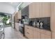 Modern kitchen with sleek cabinetry and stainless steel appliances at 4511 24Th S Ave, St Petersburg, FL 33711